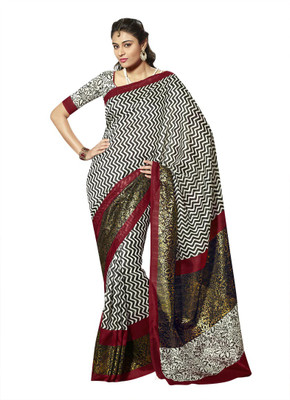 

Bhavi Printed Fashion Art Silk Saree(Multicolor)