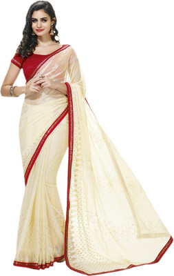 

Vishal Printed Fashion Chiffon Saree(Beige)