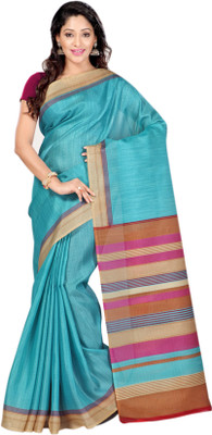

Sunaina Solid Fashion Art Silk Saree(Multicolor)
