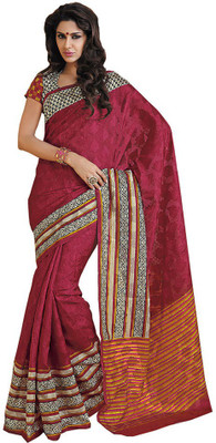 

Party Wear Dresses Printed Fashion Art Silk Saree(Multicolor), Multicolor255