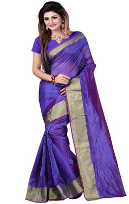 

Cozee Shopping Woven Bollywood Art Silk Saree(Multicolor)