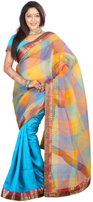 

Weavedeal Embellished Banarasi Art Silk Saree(Multicolor)
