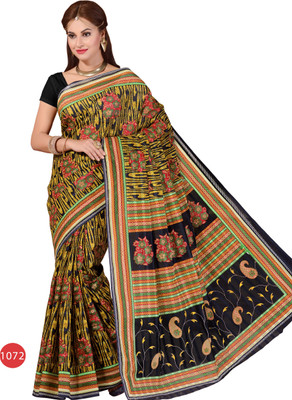 

Hi-Choice Self Design Fashion Cotton Saree(Multicolor)