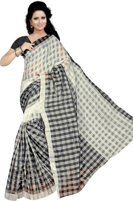 

Indian Wear Online Printed Fashion Cotton Saree(Black)