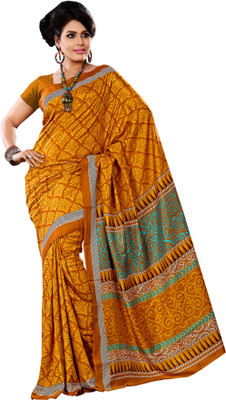 

Sunaina Printed Fashion Art Silk Saree(Multicolor)