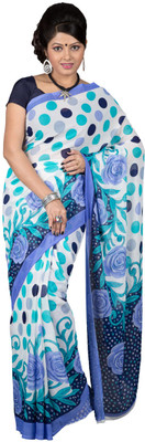 

Hawai Printed Fashion Georgette Saree(Multicolor)