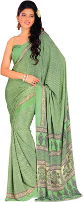 

Sunaina Printed Fashion Synthetic Saree(Multicolor)