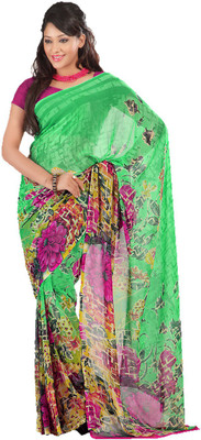

Indian Wear Online Printed Fashion Art Silk Saree(Multicolor), Multicolor166