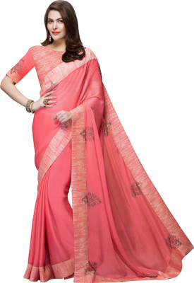 

Brijraj Embellished Fashion Chiffon Saree(Pink)