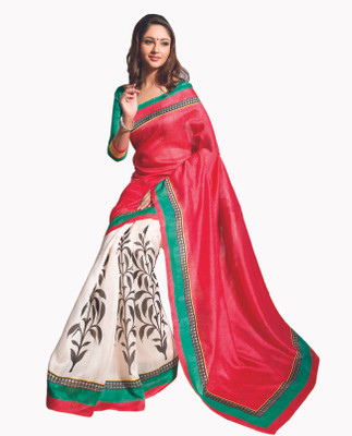 

Sunaina Printed Fashion Synthetic Saree(Multicolor)