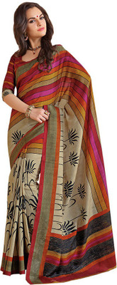 

Stylish Girls Printed Fashion Art Silk Saree(Multicolor), Multicolor270