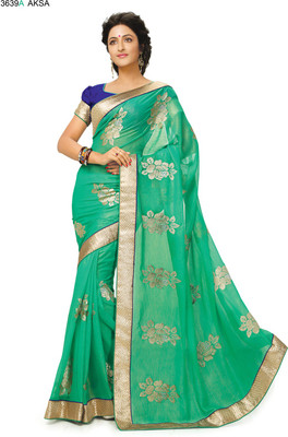 

Ridham Sarees Self Design Fashion Georgette Saree(Multicolor)