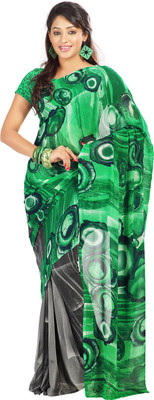 

Indian Wear Online Printed Fashion Art Silk Saree(Multicolor), Multicolor325