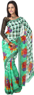 

Hawai Printed Fashion Georgette Saree(Multicolor)