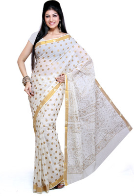 

Ishin Solid Fashion Cotton Saree(Multicolor)