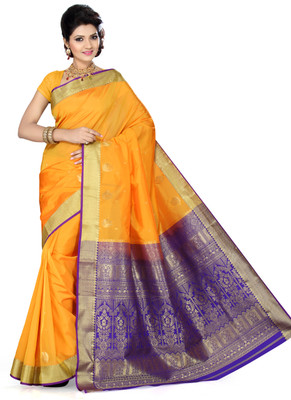 

Ishin Self Design Fashion Art Silk Saree(Multicolor)