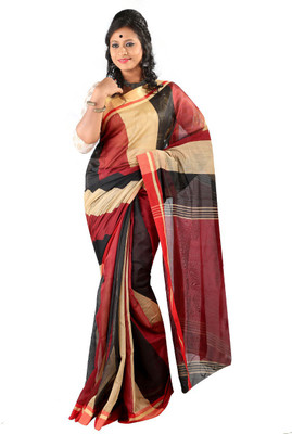 

Hawai Self Design Fashion Silk Cotton Blend Saree(Multicolor