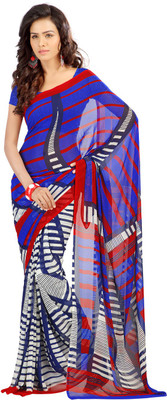 

Party Wear Dresses Printed Fashion Art Silk Saree(Multicolor), Multicolor334