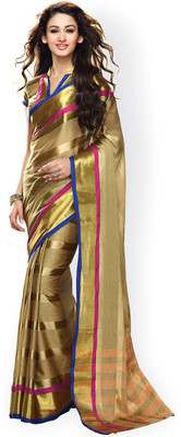 

Indian Wear Online Printed Fashion Cotton Saree(Pink)
