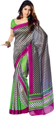 

Sunaina Printed Daily Wear Synthetic Saree(Multicolor)