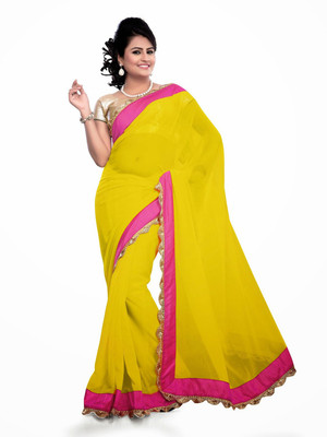 

Indian Wear Online Printed Fashion Georgette Saree(Multicolor), Multicolor604