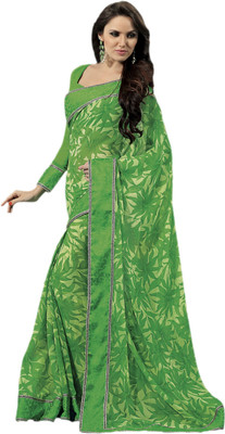 

Vishal Printed Fashion Georgette Saree(Green)