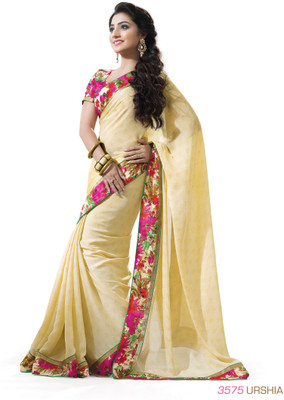 

Ridham Sarees Printed Fashion Georgette Saree(Multicolor)