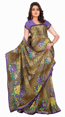 

Parisha Self Design, Printed Fashion Georgette Saree(Brown, Purple, Multicolor), Brown;multicolor;purple