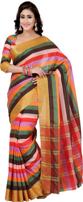 

Saree Swarg Woven Bollywood Art Silk Saree(Multicolor)