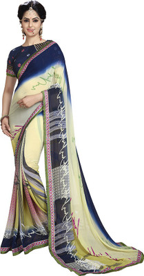 

Saara Printed Fashion Georgette Saree(Multicolor)