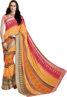 

Vishal Solid Fashion Viscose Saree(Multicolor)