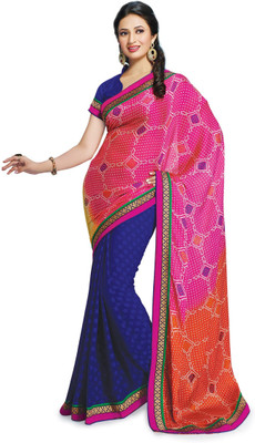 

Ridham Sarees Printed Fashion Georgette Saree(Multicolor)