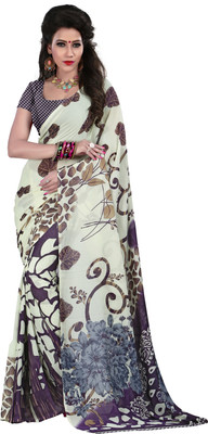 

Anushree Saree Printed Fashion Dupion Silk Saree(Multicolor)