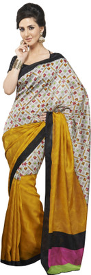 

Ewows Printed Fashion Cotton Saree(Multicolor)