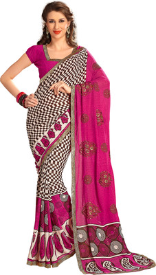 

Ewows Embellished Fashion Georgette Saree(Multicolor)