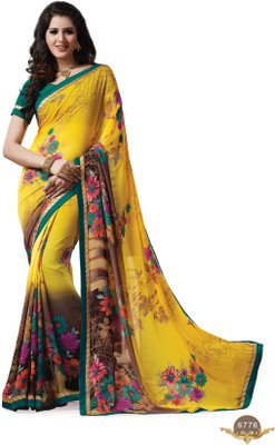 

Ridham Sarees Printed Daily Wear Chiffon Saree(Multicolor)