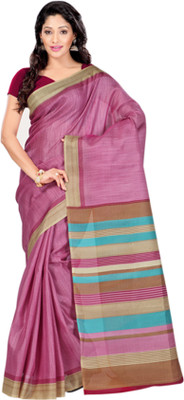 

Sunaina Solid Fashion Art Silk Saree(Multicolor)