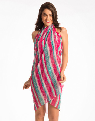 

PrettySecrets Printed Women's Sarong, Multi colour;pink