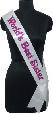 

Atpata Funky World's Best Sister Sash