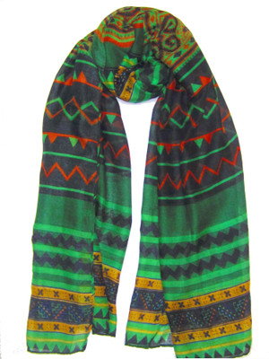 

Dushaalaa Printed Viscose Women's Scarf, Multicolor