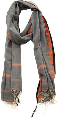 

Dushaalaa Self Design Coton Women's Scarf, Multicolor
