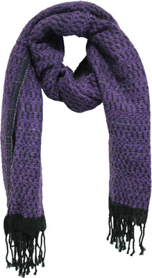 Anekaant Geometric Print Wool Blend Women