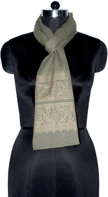 

Uso Uno Printed Cotton Women's Scarf, Khaki