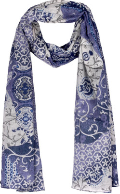 42% OFF on True Fashion Graphic Print Cotton Women's Scarf