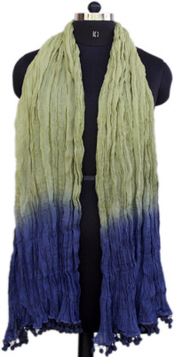 

VR Designers Solid Cotton Women's Stole, Blue;green
