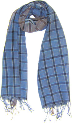 

Dushaalaa Checkered Coton Women's Scarf, Multicolor