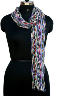 

VR Designers Woven Acrylic Women's Scarf, Multicolor