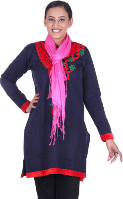 

Belmarsh Woven Cotton Blend Women's Stole, Pink