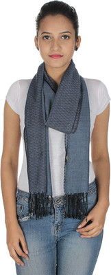 

Anekaant Woven Viscose Women's Scarf, Grey