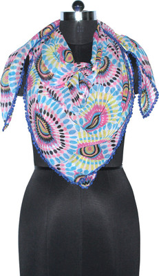 

Uso Uno Printed Polyester Women's Scarf, Multicolor